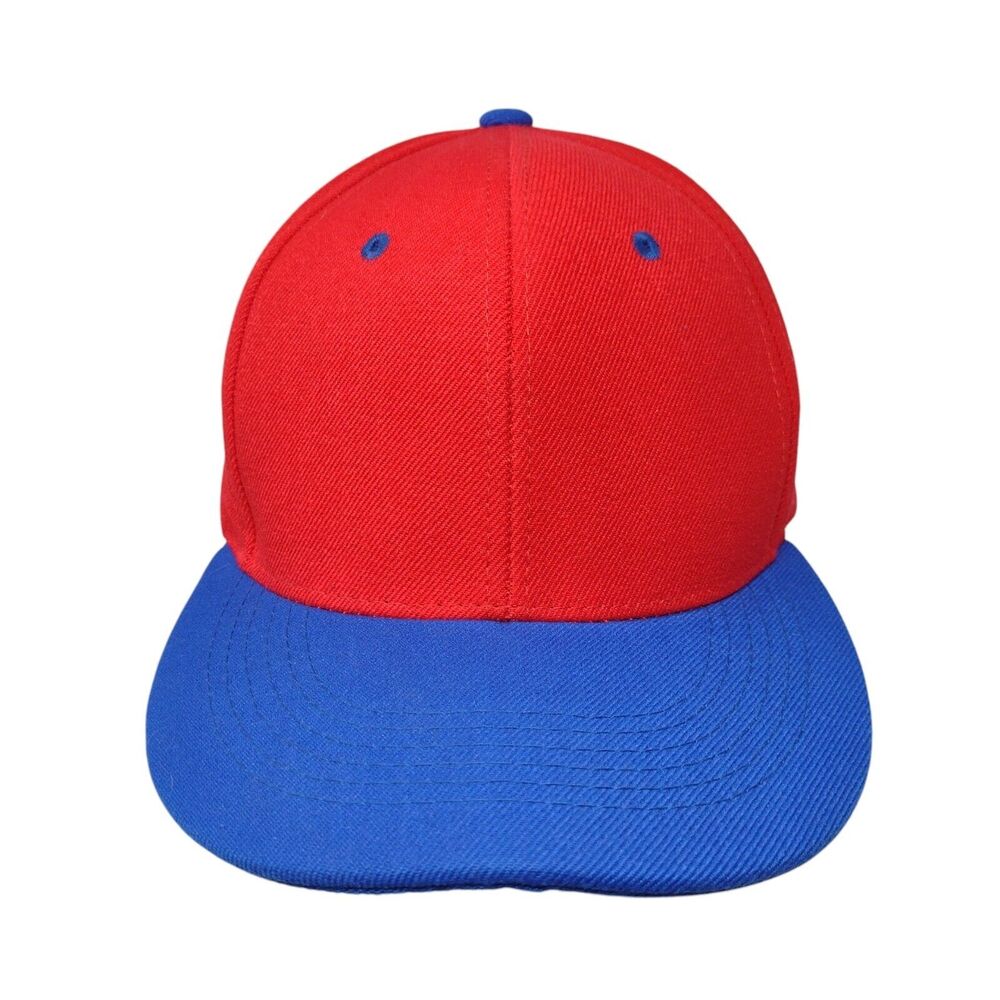 Premium Headwear Snapback Hat Multicolor One Size Adjustable Colorlock Blank